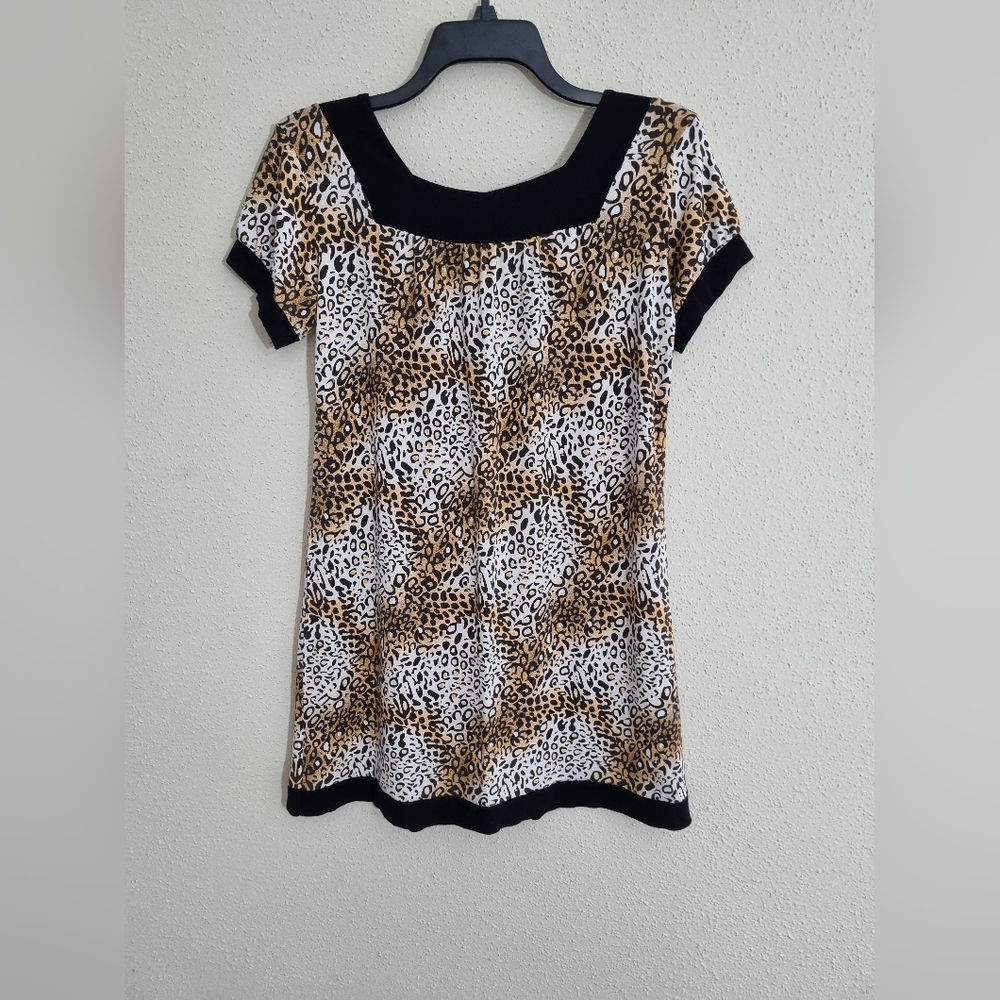 Romance FM Women's Dress Leopard Print Mini. Size S. - Picture 6 of 9
